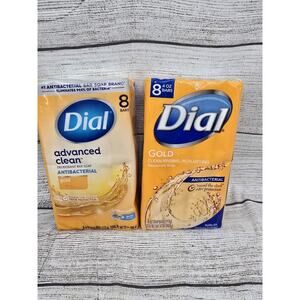 2 X DIAL GOLD Antibacterial soap 8 bar pks 4 oz/bar = TOTAL OF SIXTEEN BARS